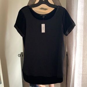 Banana republic black blouse size xs